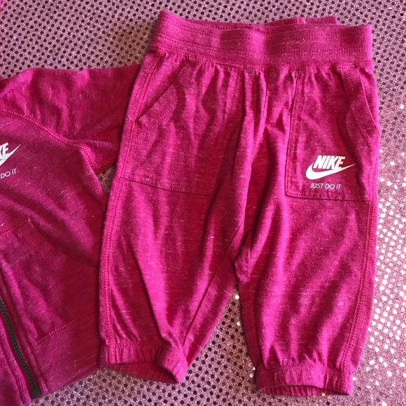 SOLD Nike Sweatshirt Capri Jogger Pants Toddler 2T - Picture 3 of 13